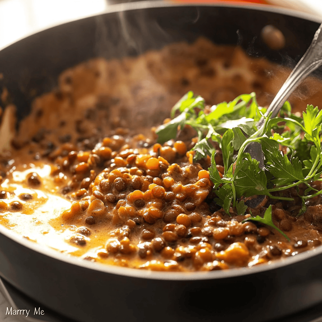 Creamy “Marry Me” Lentils