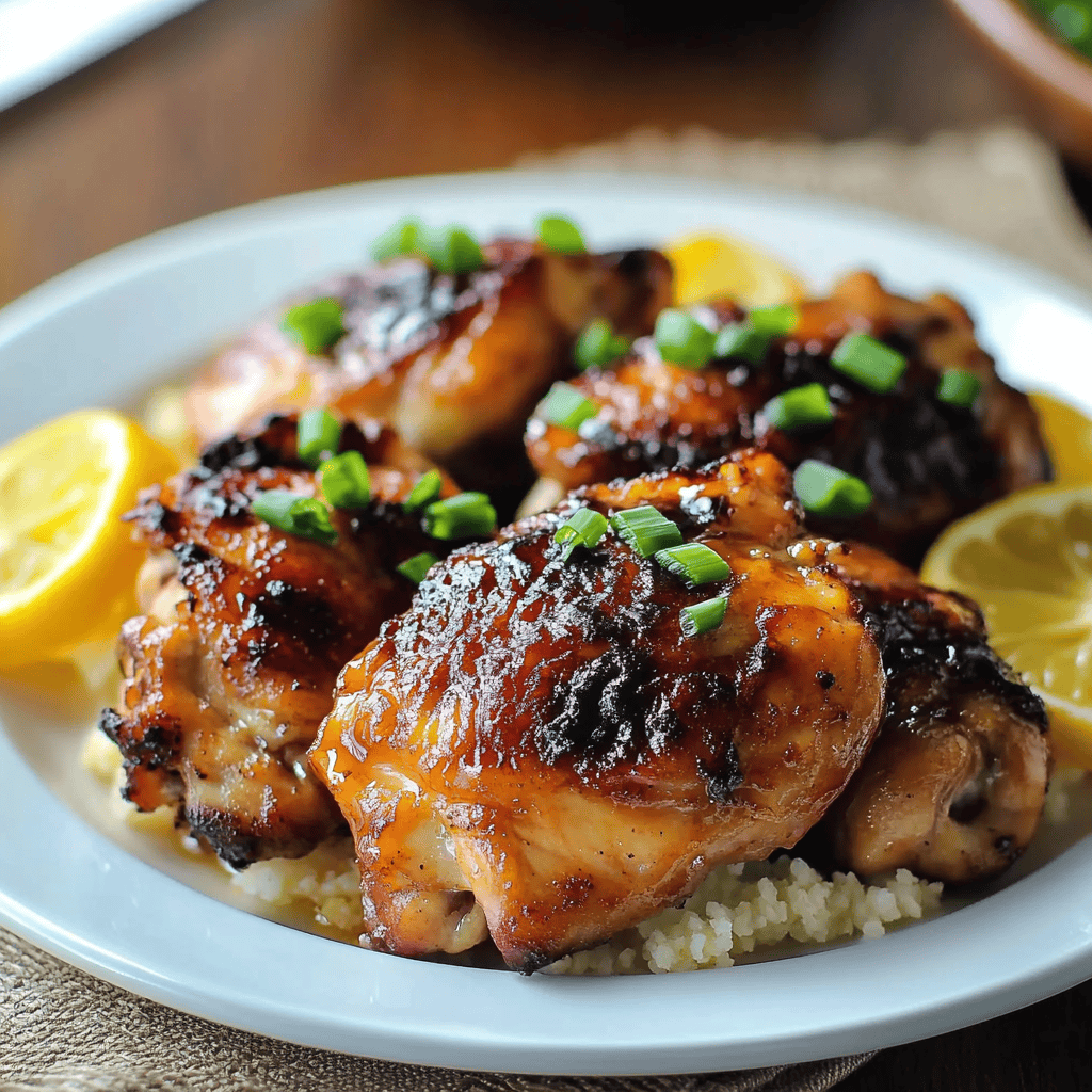 Hawaiian Chicken Thighs