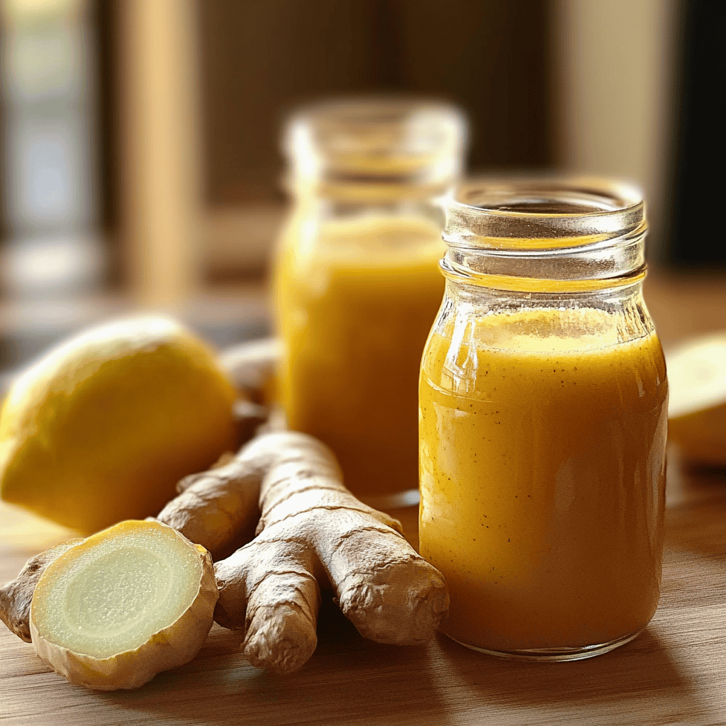 Spicy Ginger Wellness Shots