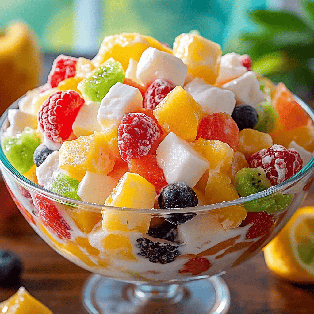 Delicious Ambrosia Fruit Salad Recipe