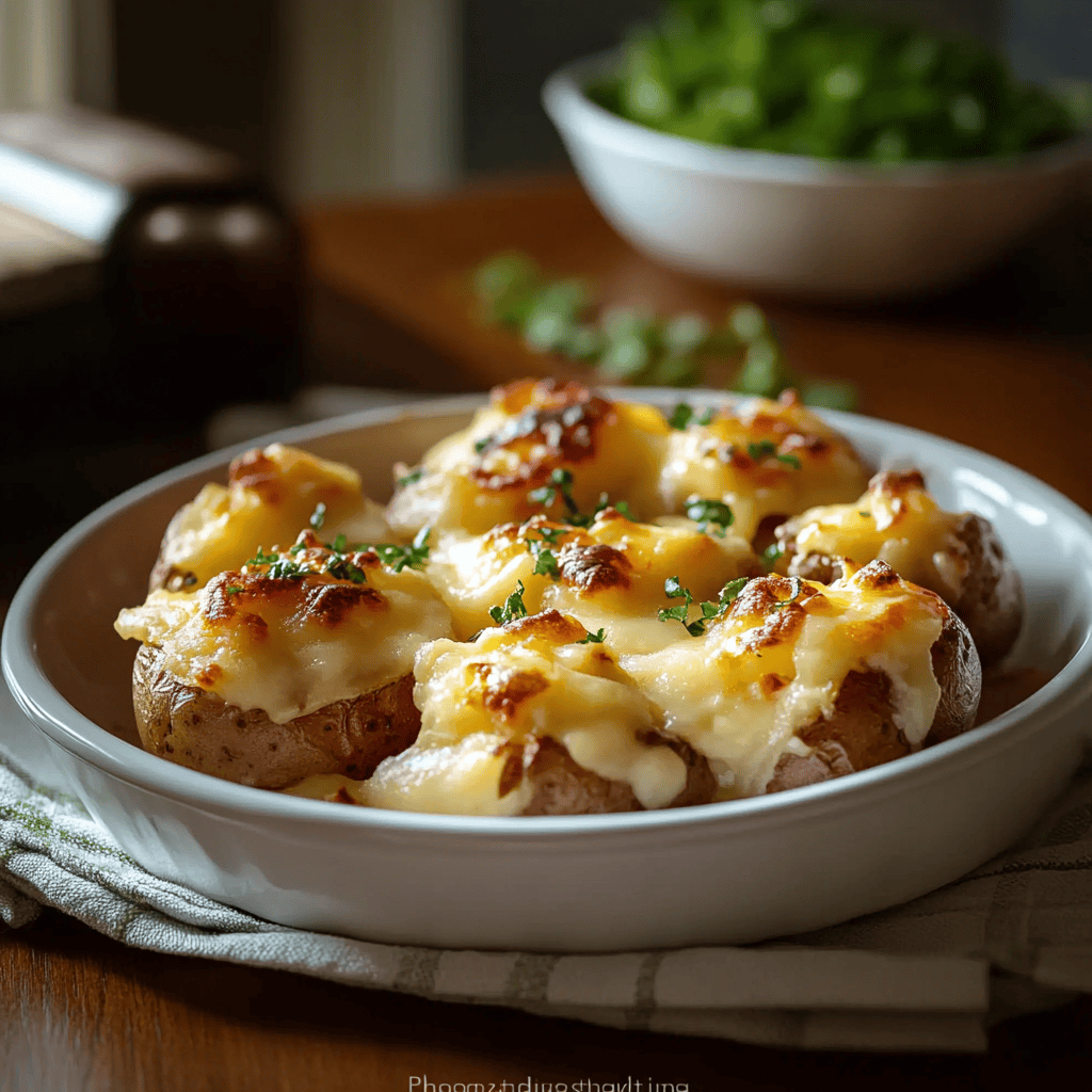 Cheesy Mississippi Mud Potatoes