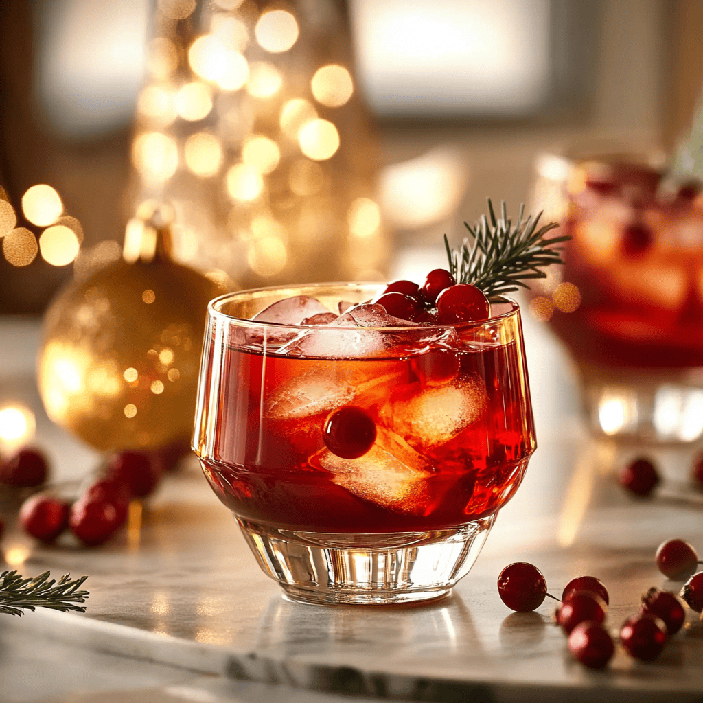 Christmas Ornament Cocktail