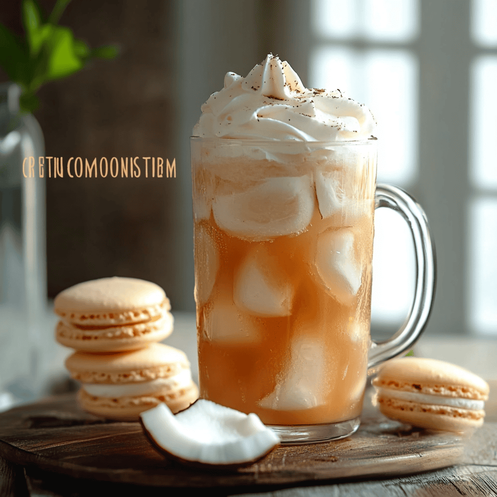 Coconut Macaron Thai Iced Tea – Creole Contessa