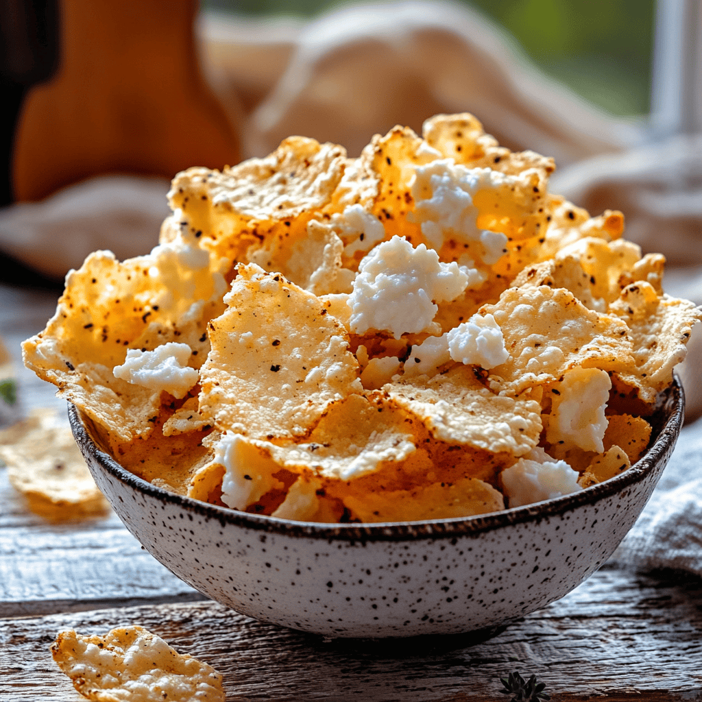 Cottage Cheese Chips