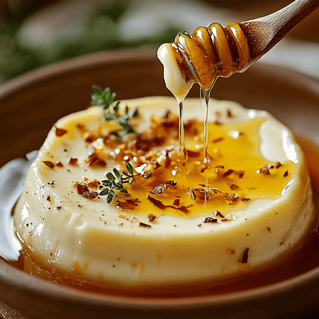 Irresistible Hot Honey Cheese Delight Recipe