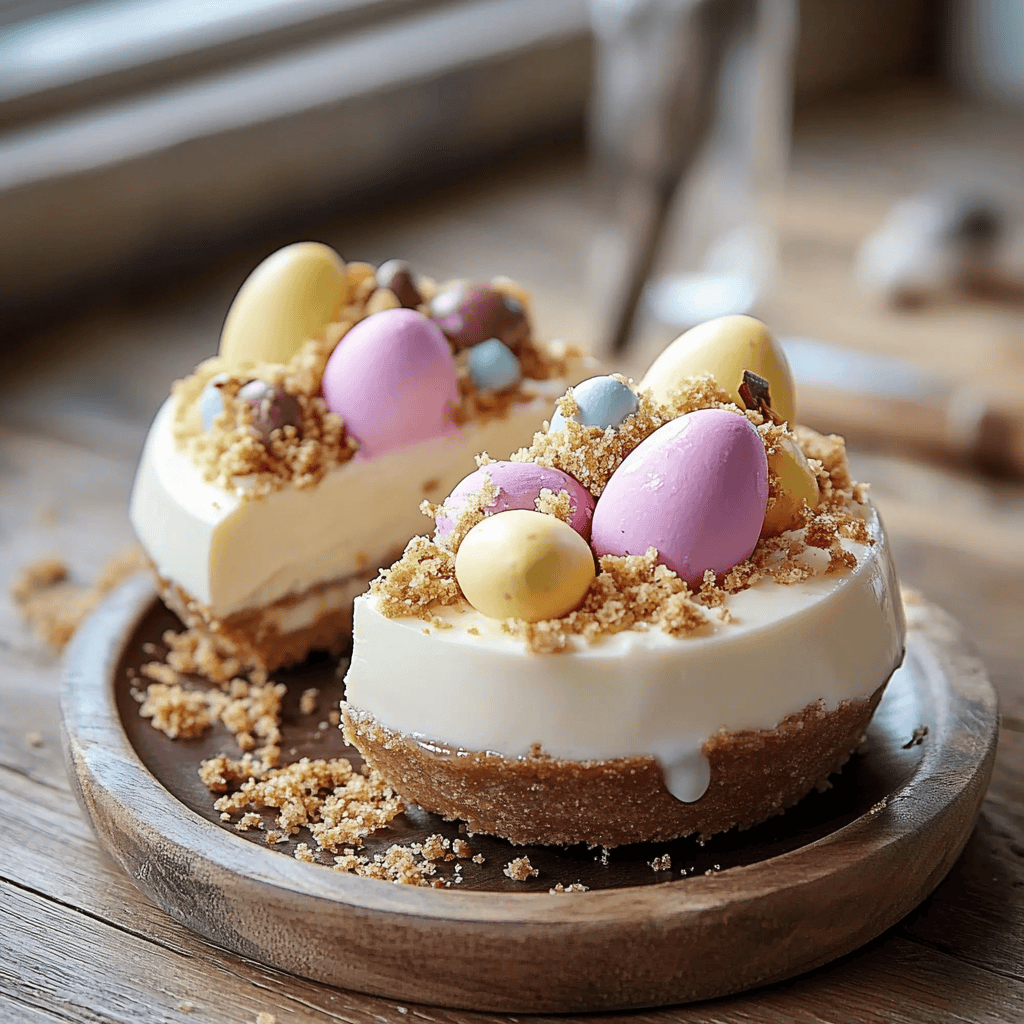 Easter Egg Cheesecake