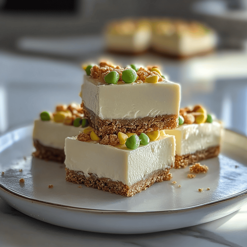 no bake cheesecake bars