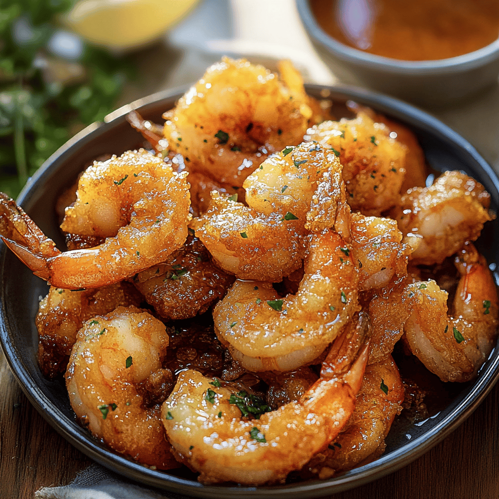 Hot Honey Fried Shrimp