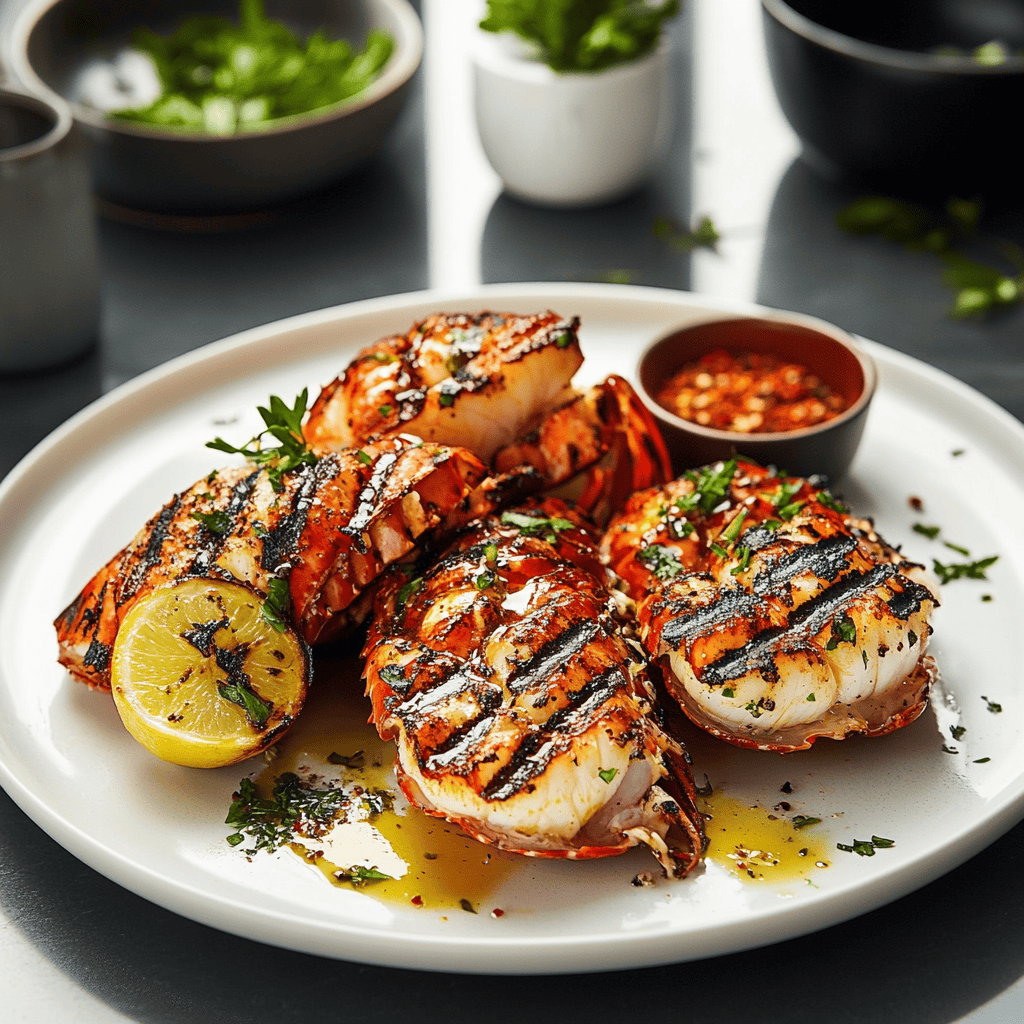Grilled Lobster Tails