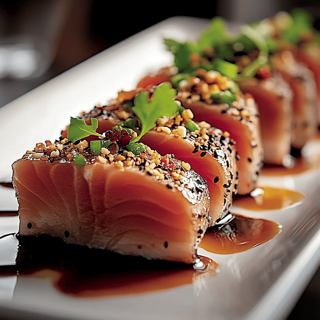 Tasty Ruth’s Chris Ahi Tuna Recipe