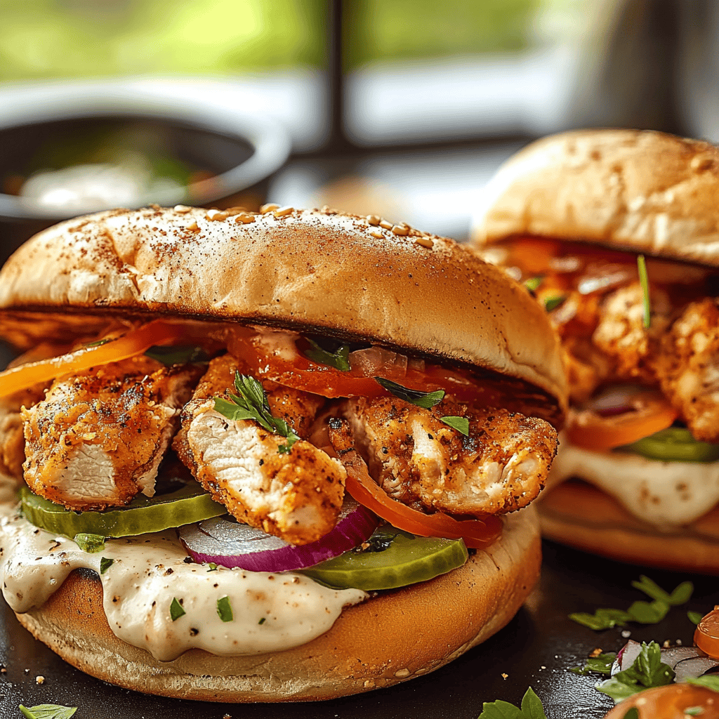 Delicious Chicken Sandwiches Recipe