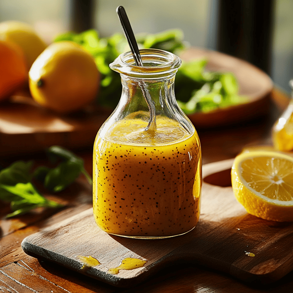 Ultimate Lemon Vinaigrette Dressing Recipe