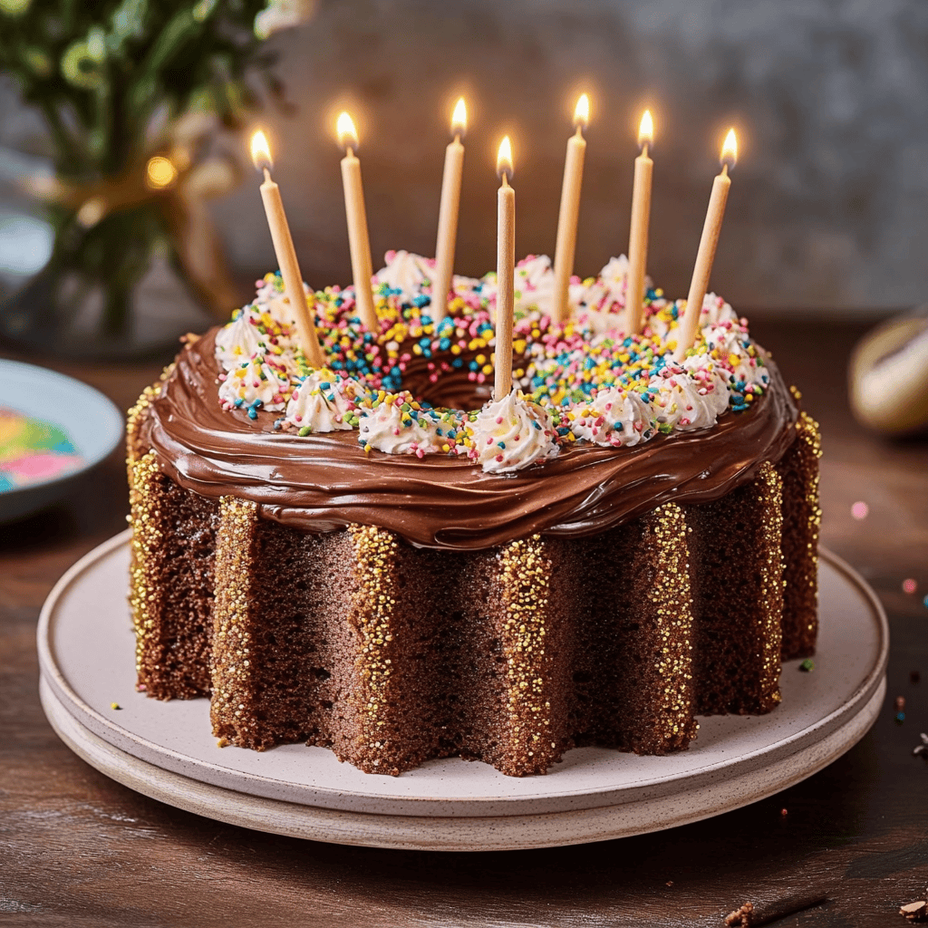 Delicious Nutella Funfetti Cake Recipe