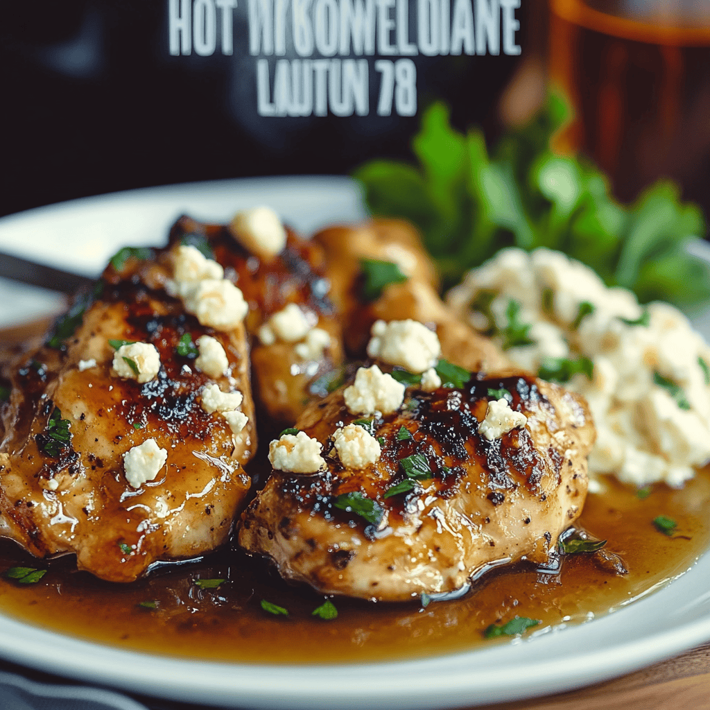 Hot Honey Feta Chicken