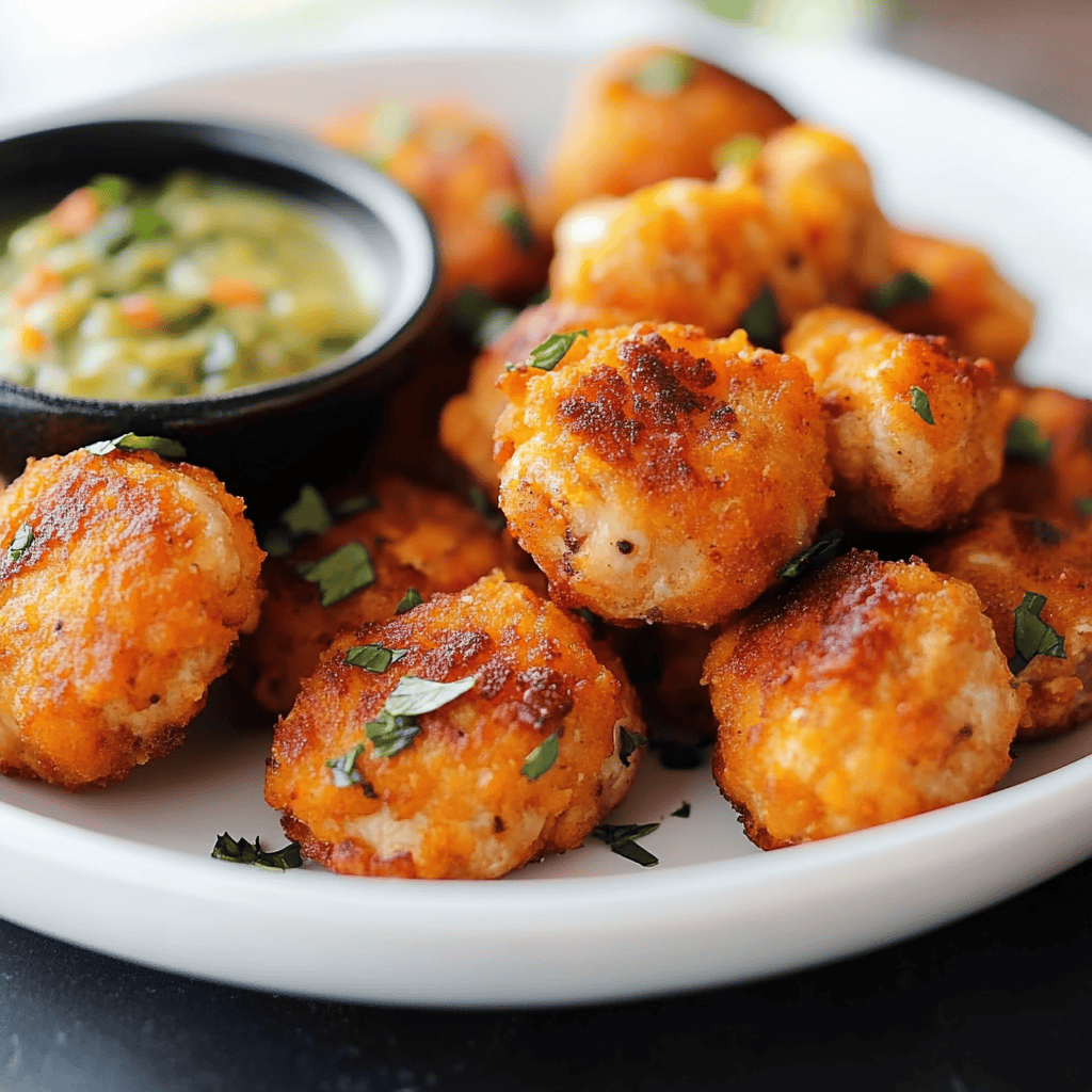 Sweet Potato Chicken Poppers (Paleo & AIP)