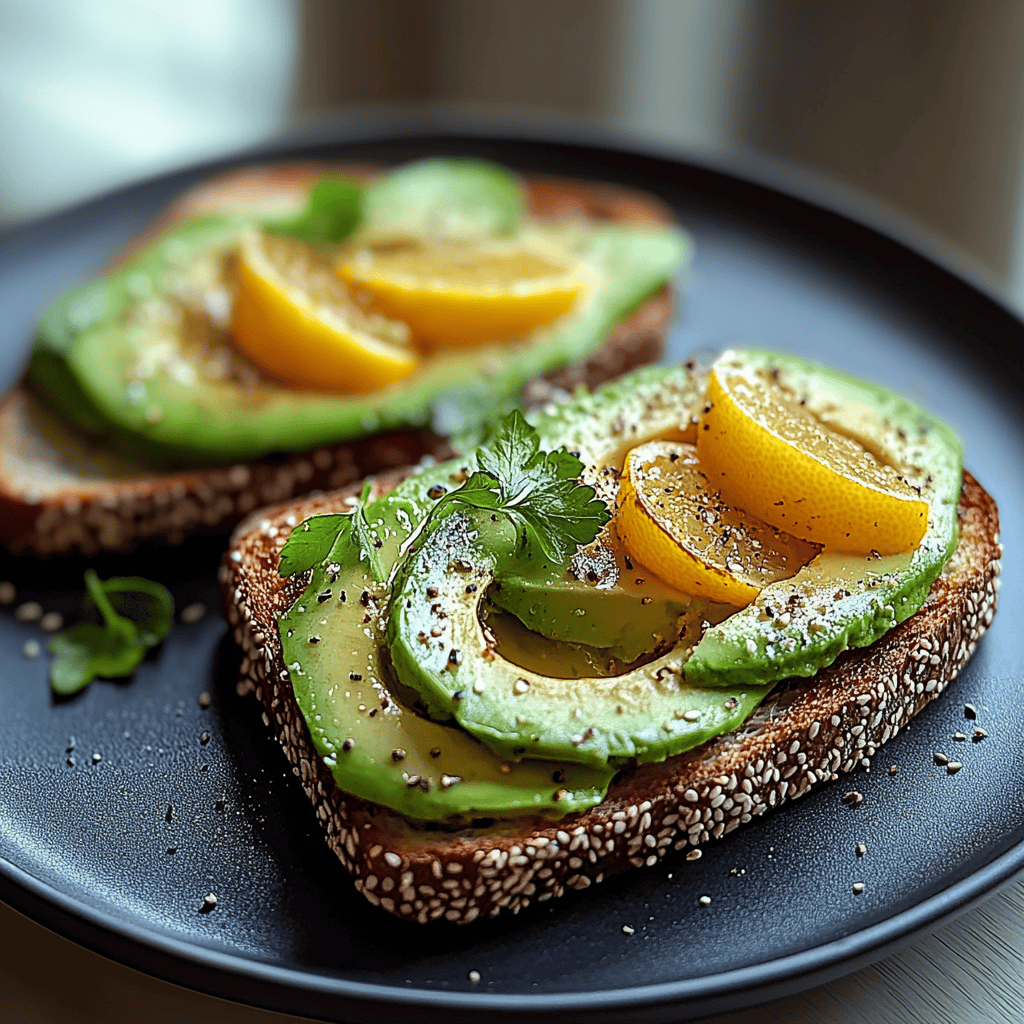Easy Quick & Healthy Avocado Toast Recipe