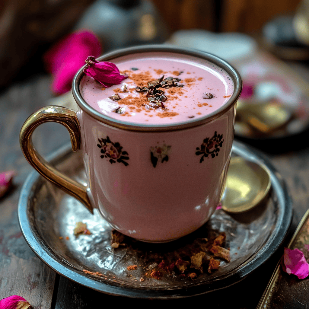 Authentic Kashmiri Pink Chai – A Soothing
