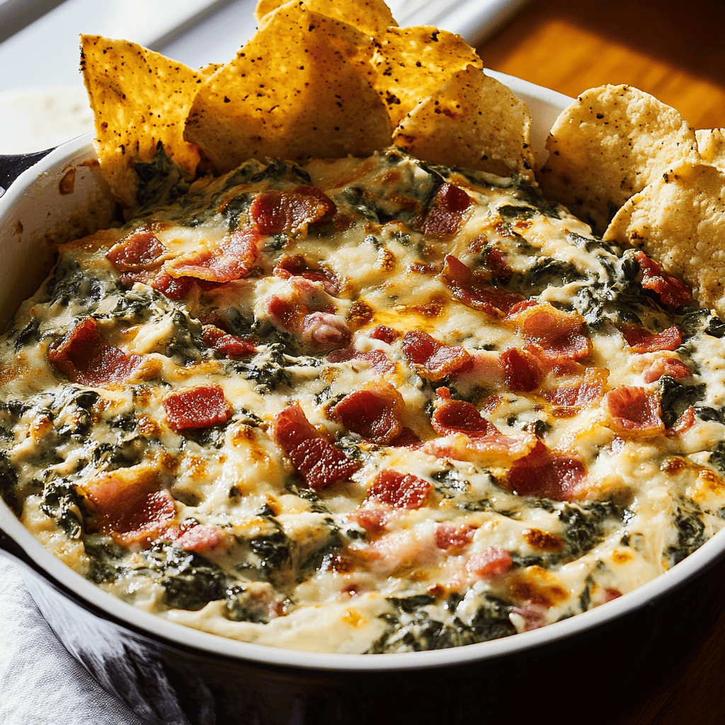Bacon Spinach Dip