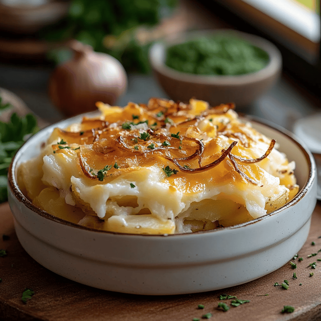 French Onion Potatoes