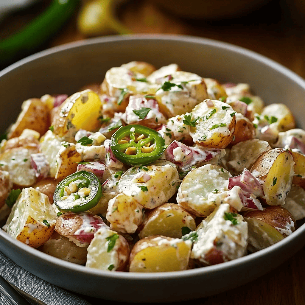 Jalapeno Popper Potato Salad