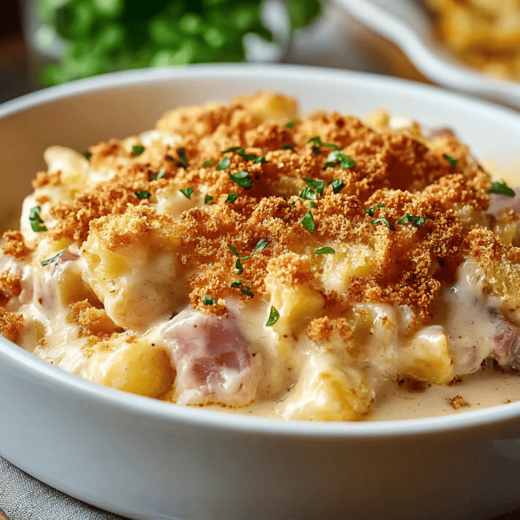 Easy Chicken Cordon Bleu Casserole Recipe