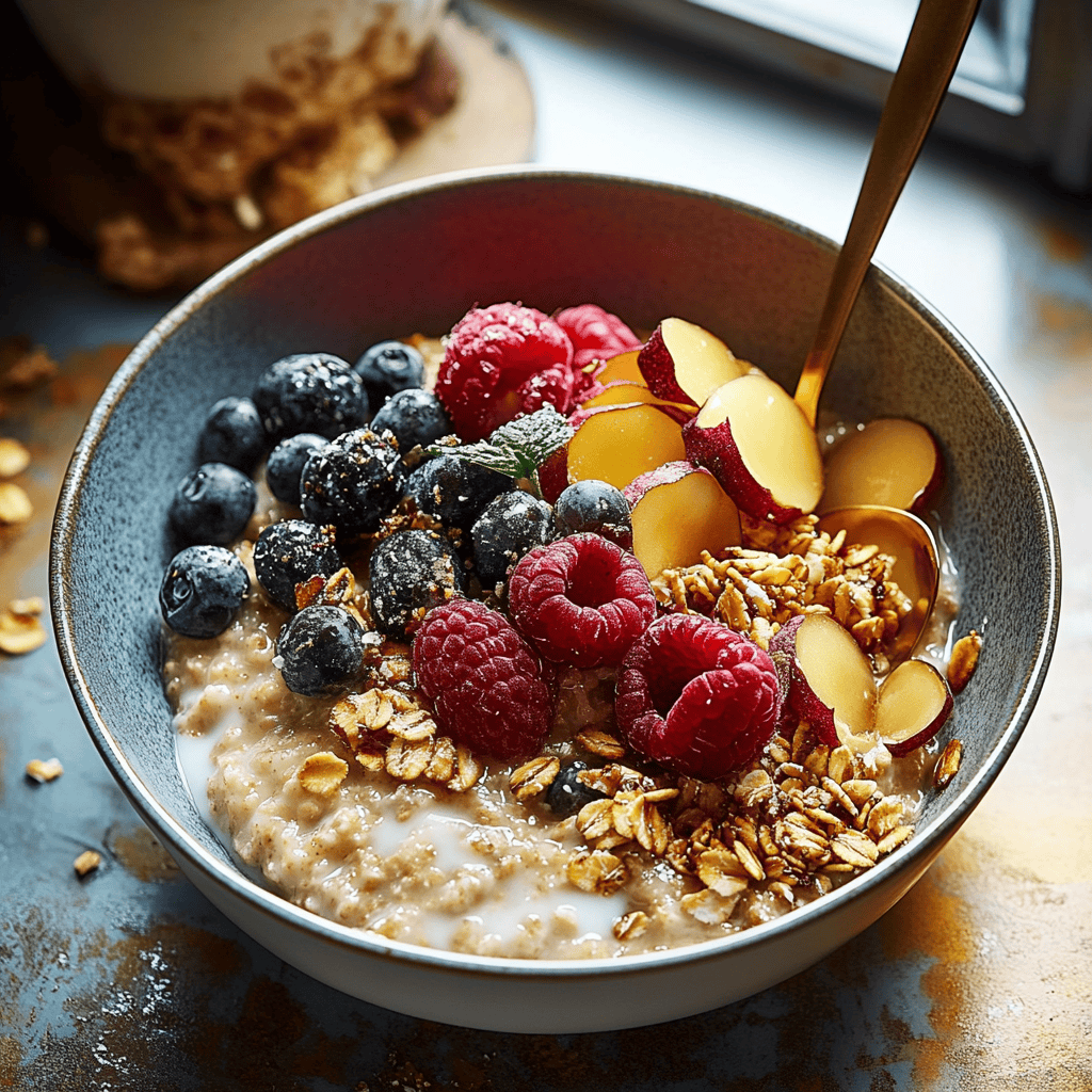 Delicious Overnight Breakfast Porridge Recipe