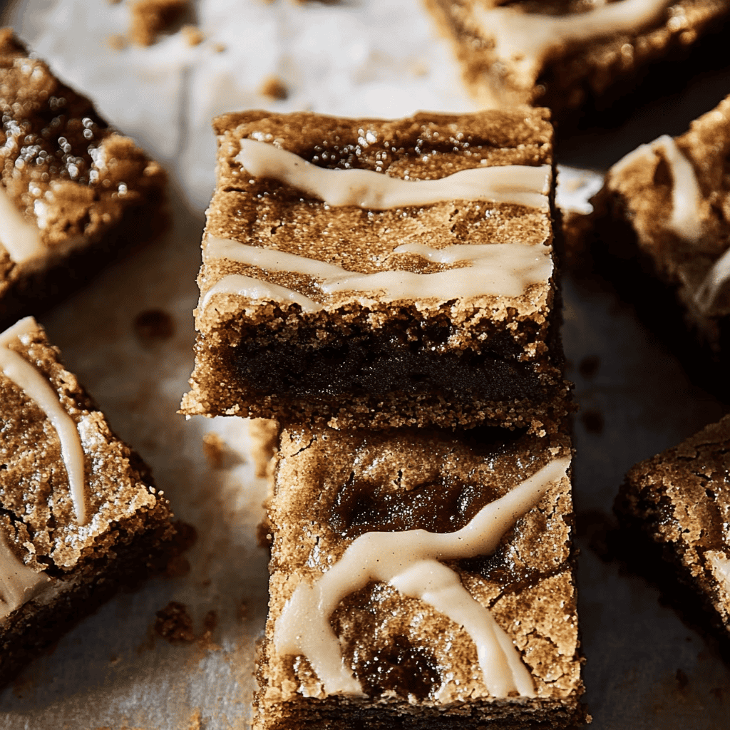 Dirty Chai Blondies