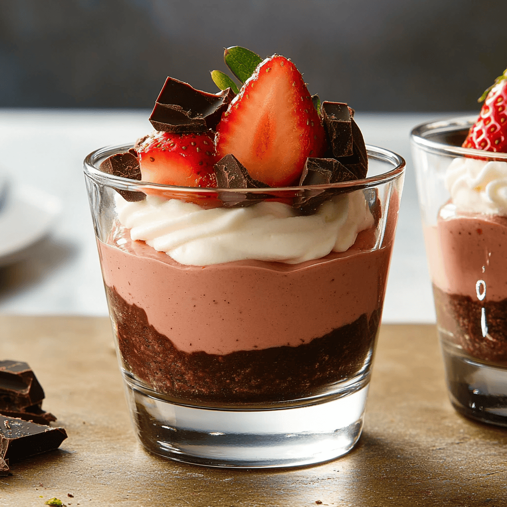 Irresistible Chocolate-Covered Strawberry Mousse Recipe
