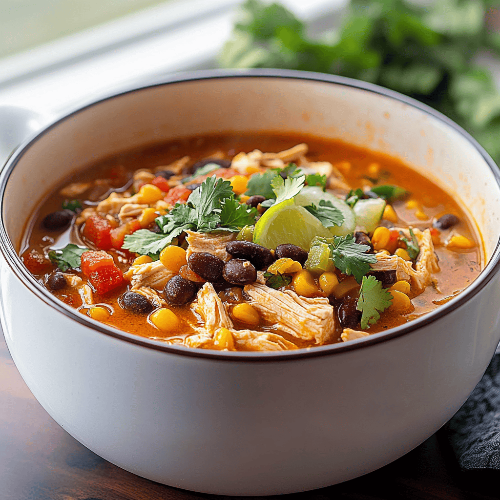 Chicken Taco Soup