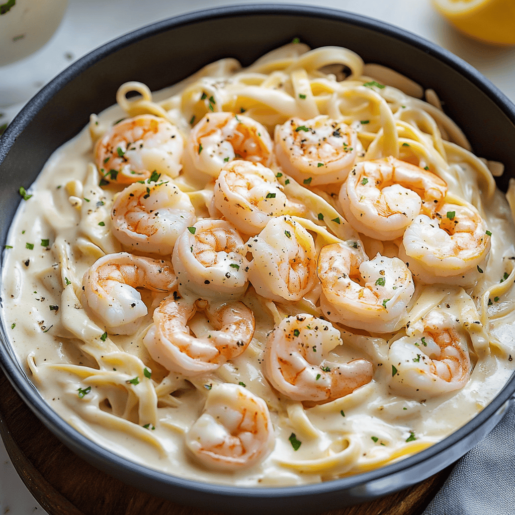 Shrimp Alfredo