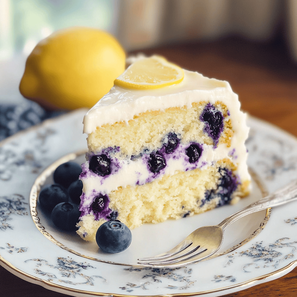 Lemon Blueberry Cake: Bright, Bouncy, and Basically Sunshine in a Pan