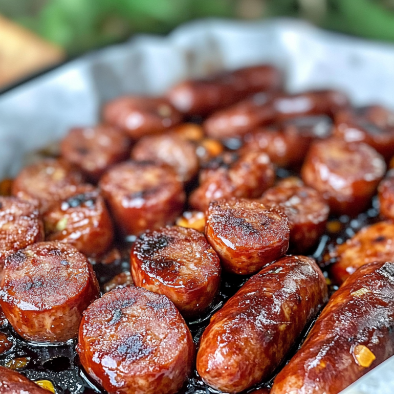 Easy Smoked BBQ Sausage