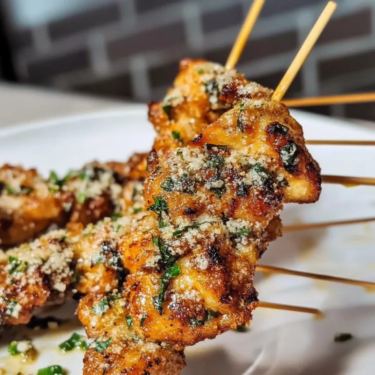 Garlic Parmesan Chicken Skewers: Your New Go-To for Grilling Season (or Anytime You Want to Impress Without Trying Too Hard)