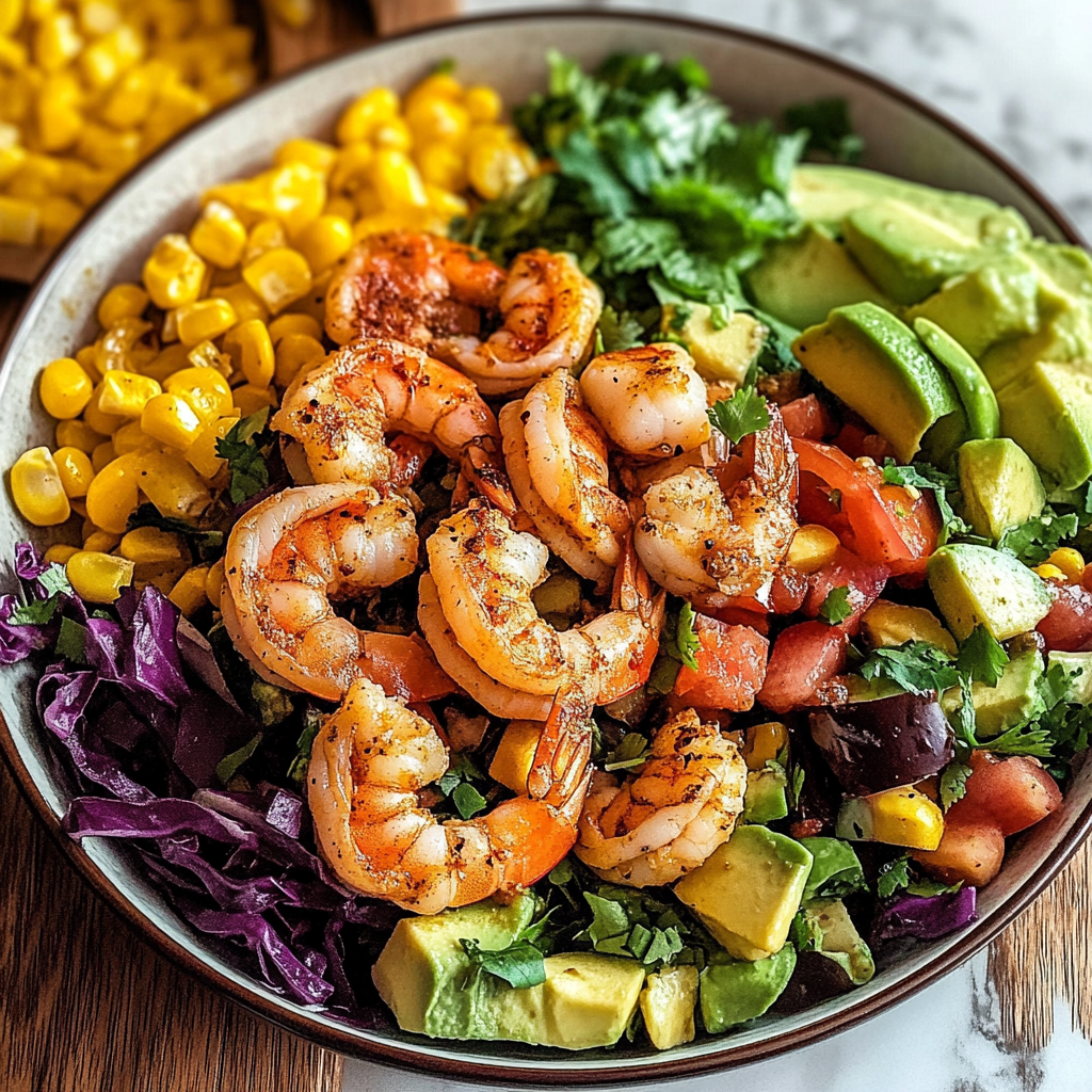 Shrimp Taco Salad