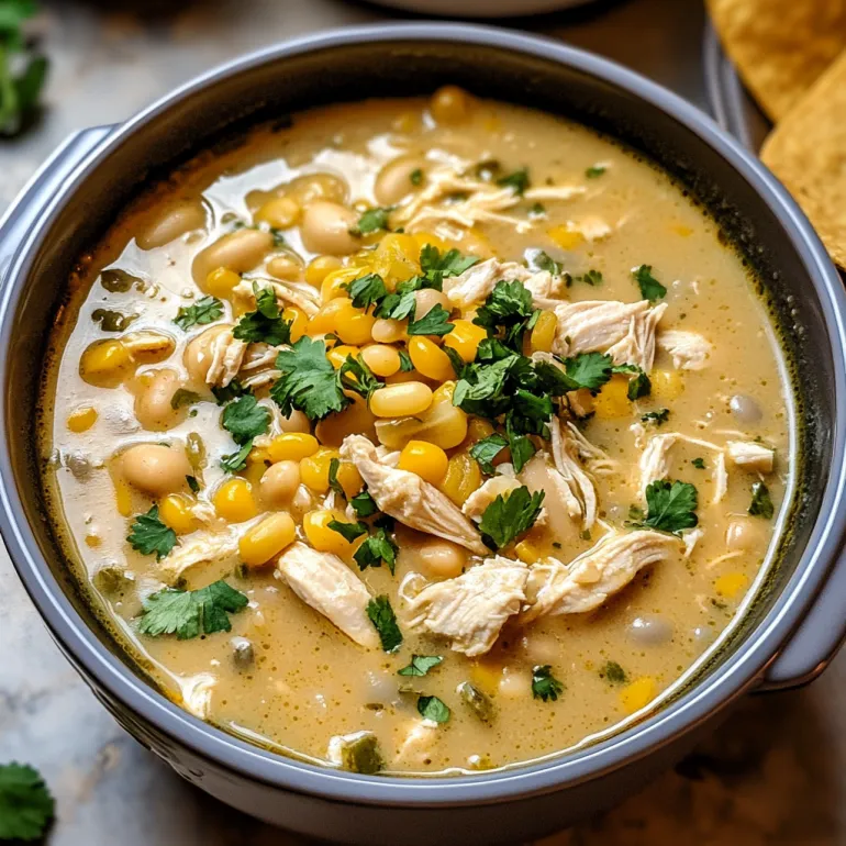 The Best White Chicken Chili