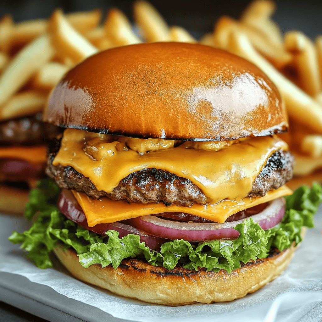 Easy Classic Stovetop Cheeseburger