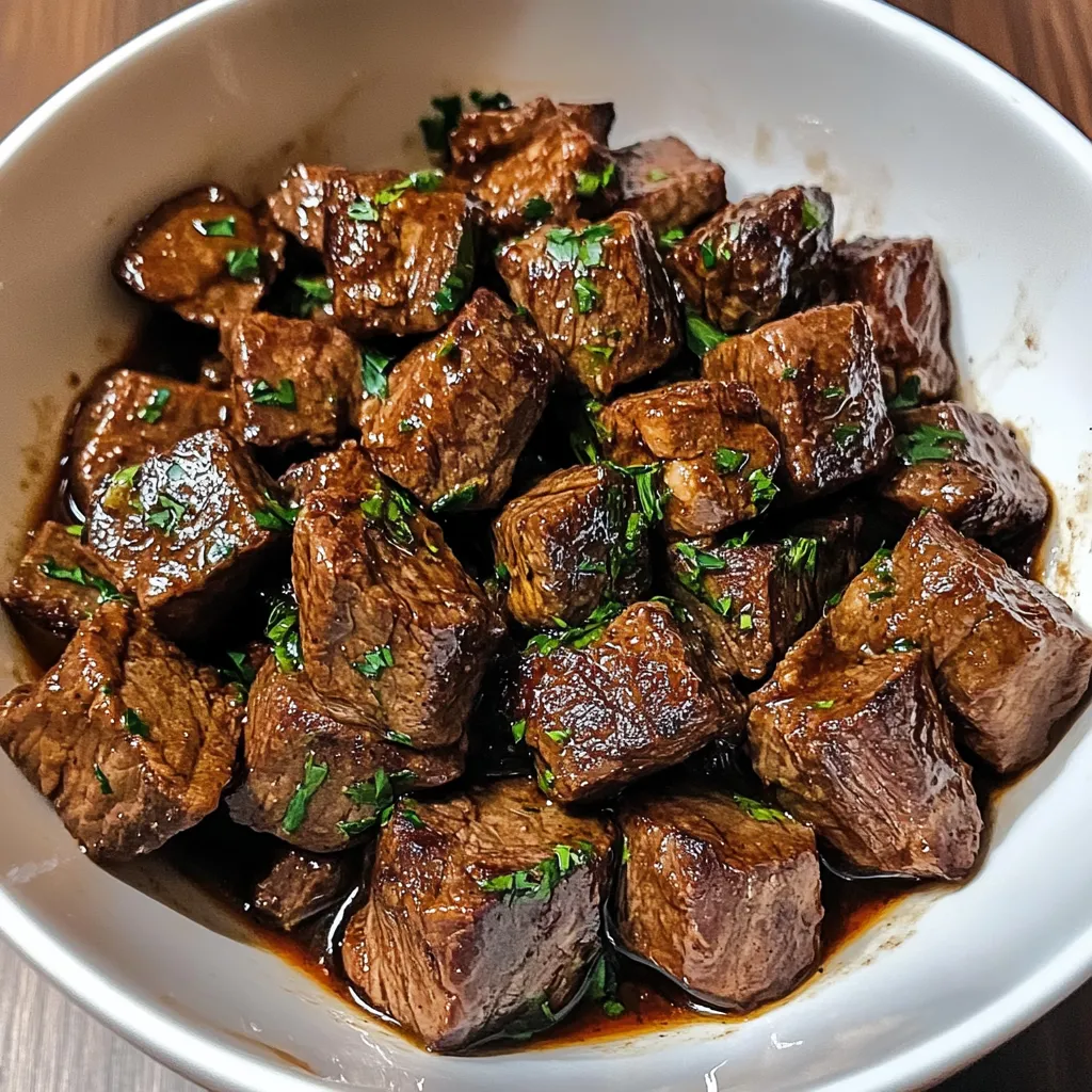 Slow Cooker Steak Bites