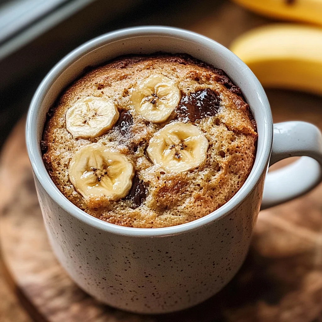 Quick Easy Mug Banana Bread Recipe