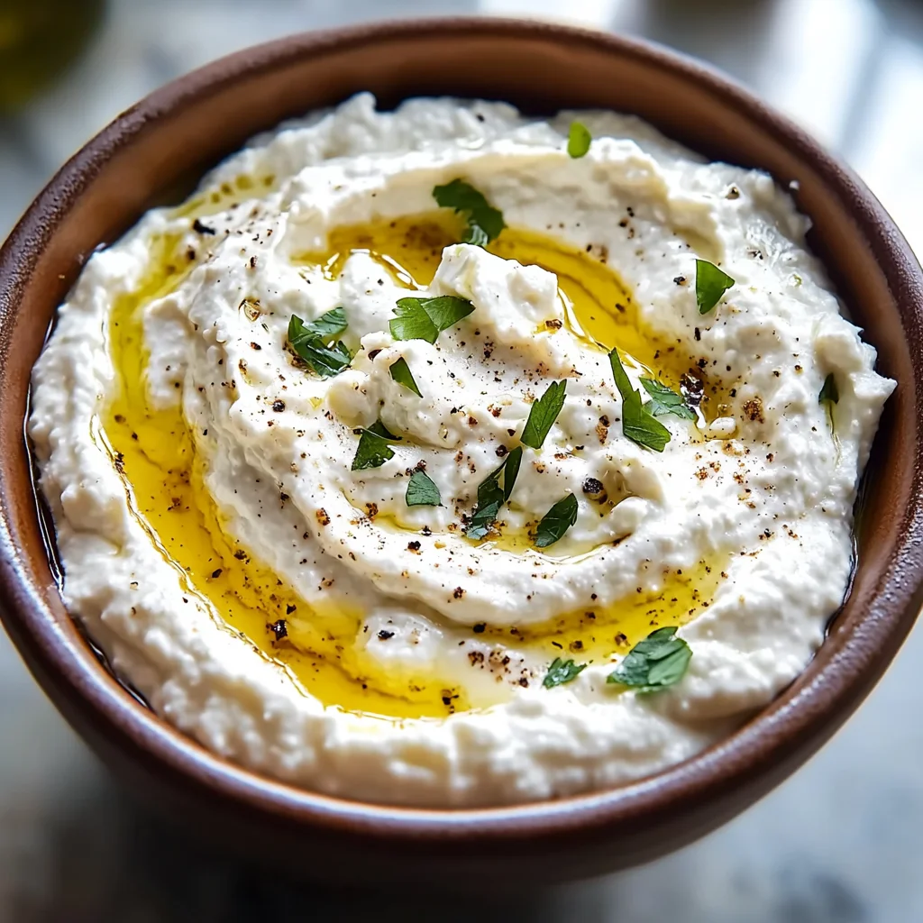 Creamy Whipped Feta Dip Recipe