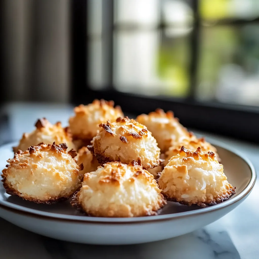 Easy and Delicious Coconut Macaroons Recipe