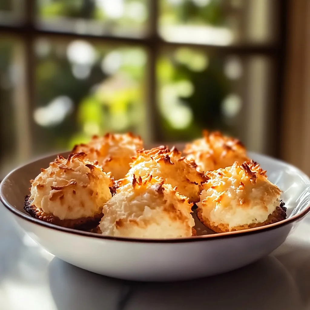 Easy Coconut Macaroons Recipe for Sweet Lovers