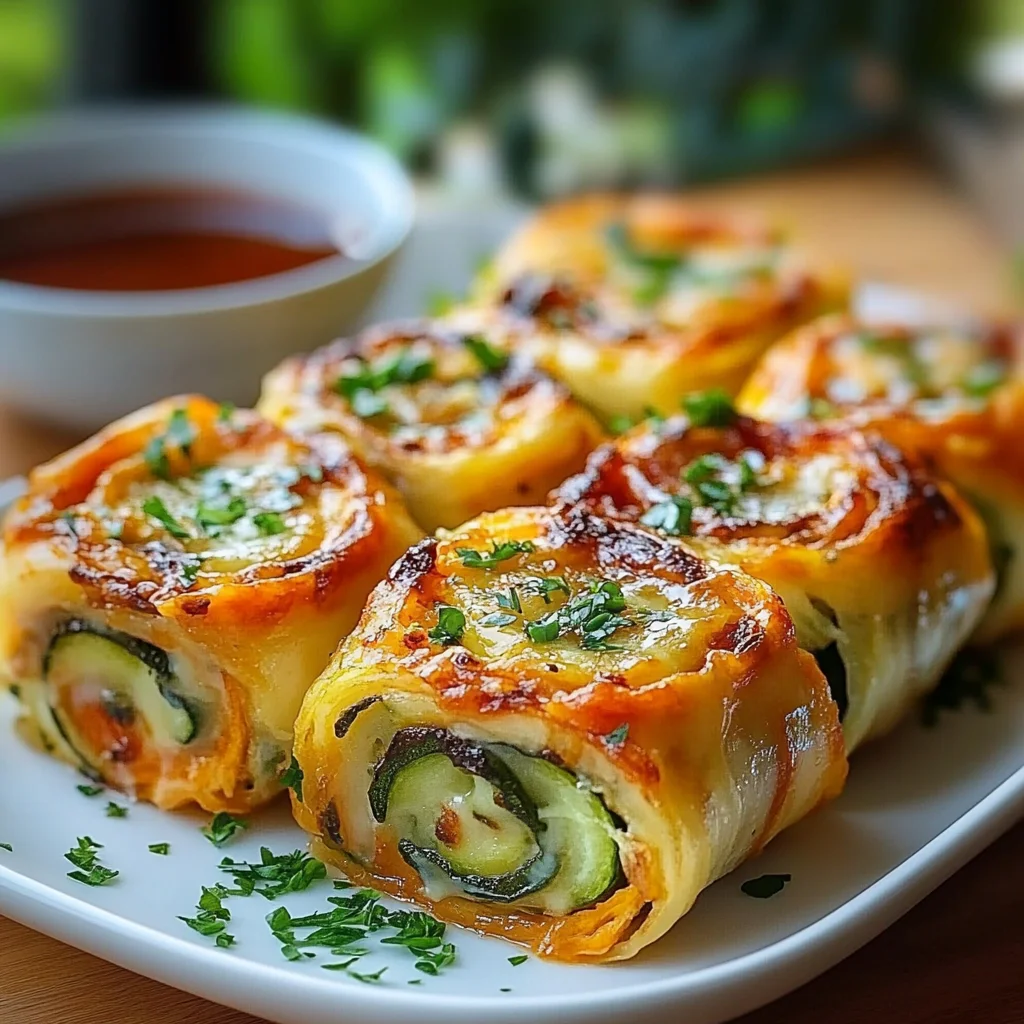 Cheesy Baked Vegetable Rolls Recipe