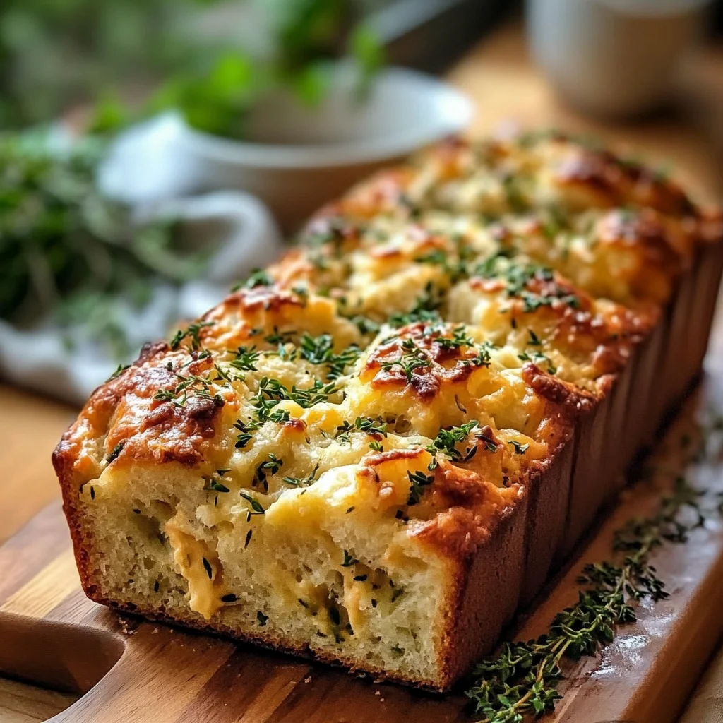 Herb & Cheese Quick Bread