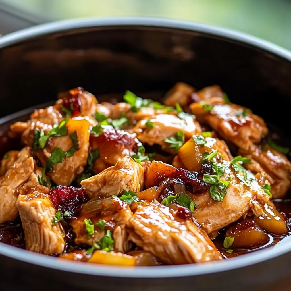 Easy Slow Cooker Hawaiian Chicken Recipe