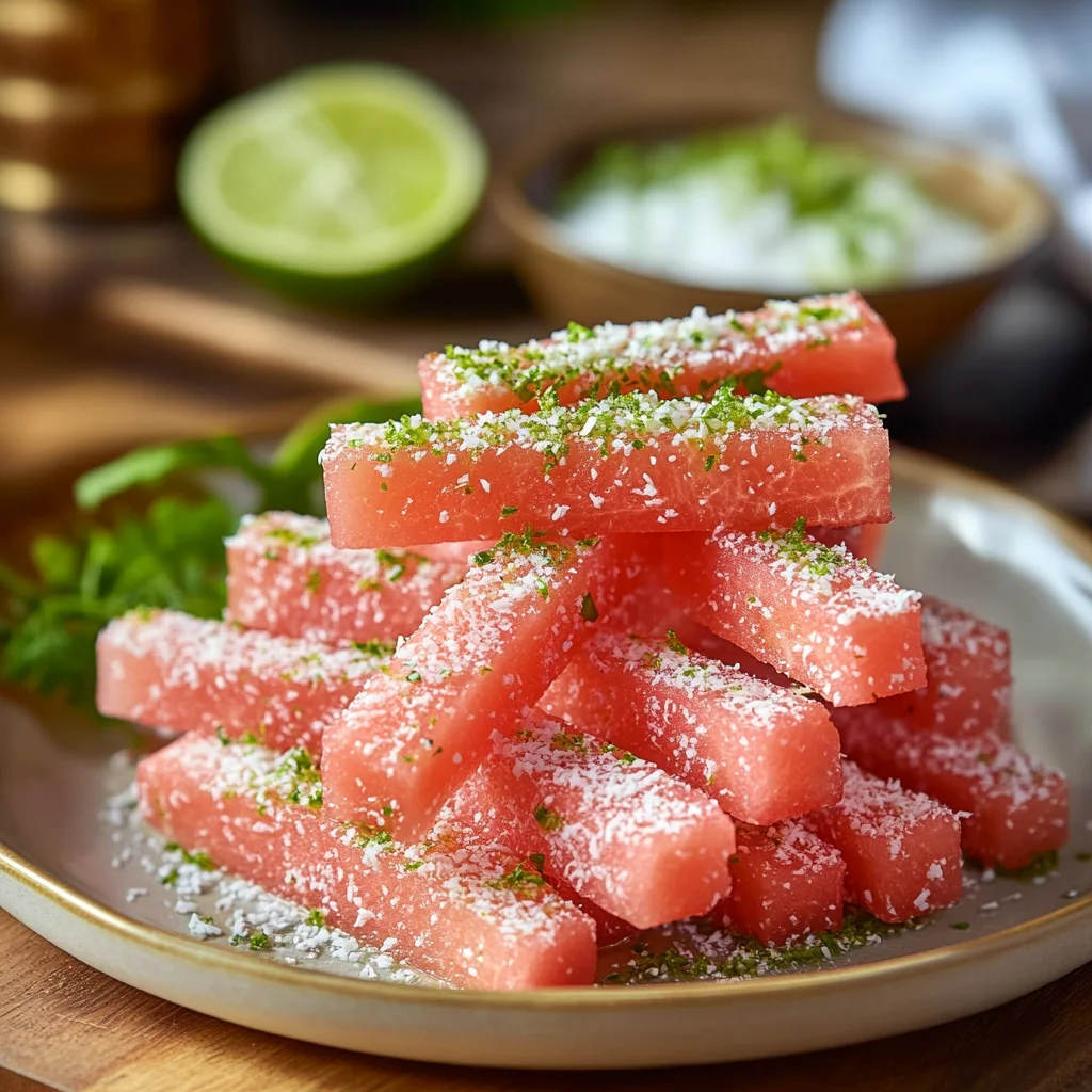 Refreshing Watermelon Fries Recipe