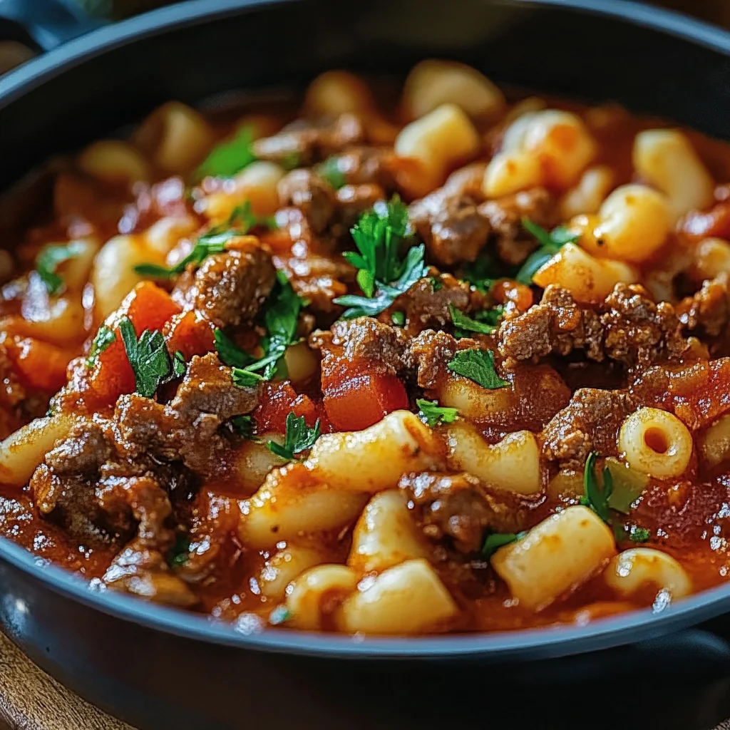 Easy Grandma’s Goulash Recipe