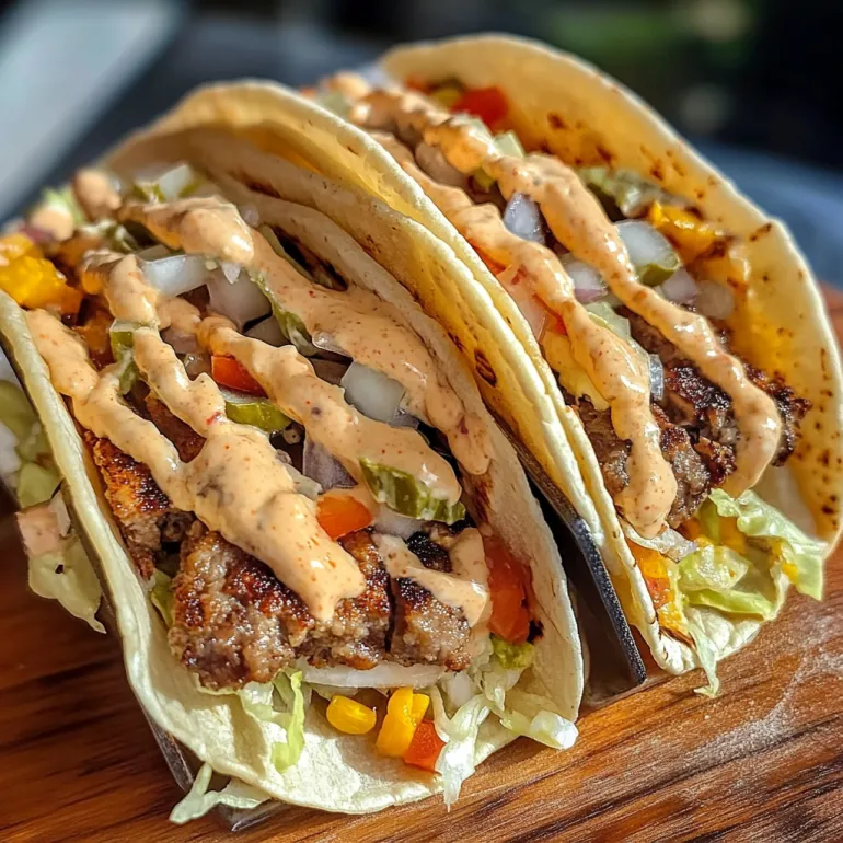 Smash Burger Tacos: The Best Kind of Identity Crisis