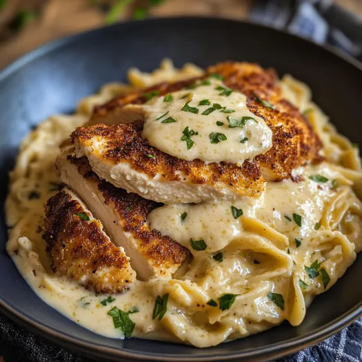 Parmesan Chicken in Alfredo Sauce: Your Weeknight Indulgence That Feels Fancy