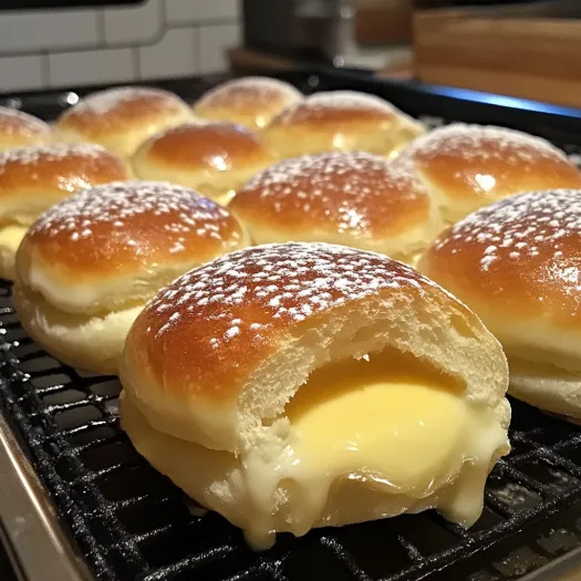Stovetop Custard Cream Buns: Quick & Easy Recipe