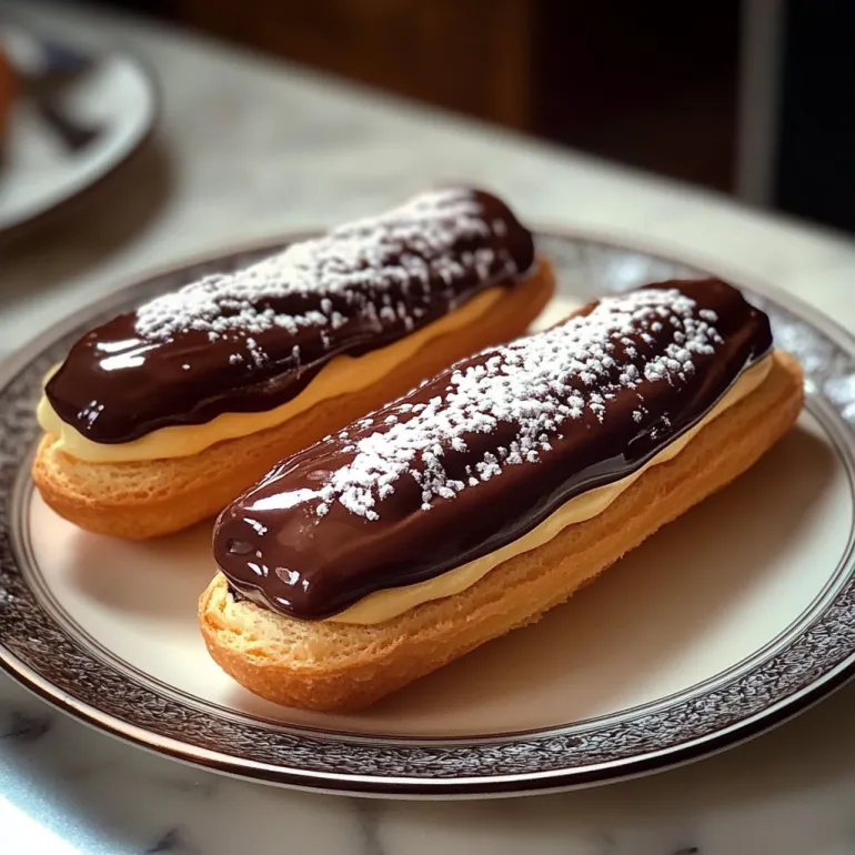 Chocolate Éclairs Choux: Bakery Vibes from Your Own Kitchen